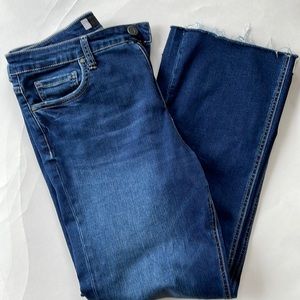 Kut from the Kloth Kelsey fab ab ankle flare size 10 high rise